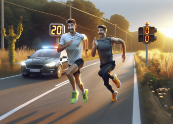 Deux frères flashés pour un grand excès de vitesse : une passion commune pour la vitesse… même à pied !