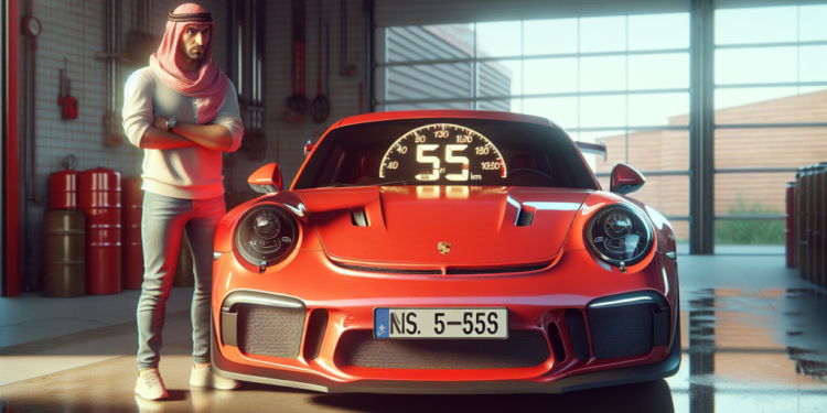 Il acquiert une Porsche 911 GT3 affichant seulement 55 km, mais découvre vite que son état n’est pas aussi impeccable que promis
