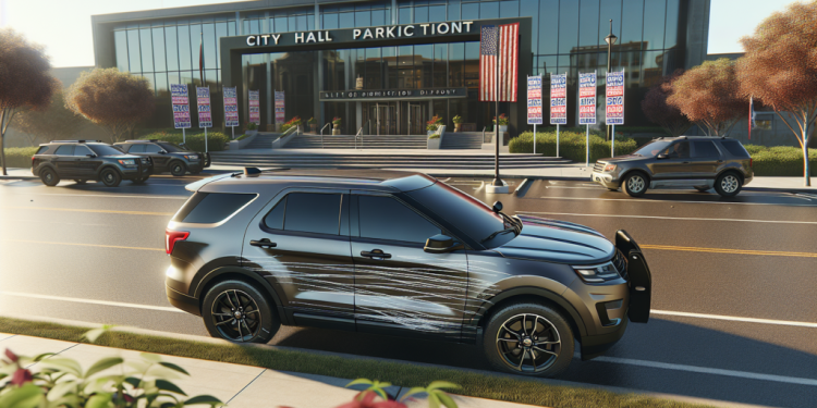 Lors de la campagne municipale, la voiture d’un élu victime de rayures sur le parking de la mairie