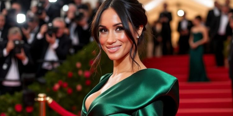Meghan Markle éblouit le tapis rouge avec un hommage stylé à Carolyn