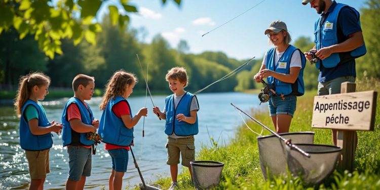 Stage de pêche pour les jeunes à Vic-sur-Cère : une initiative conjointe de l’AAPPMA et de la Fédération