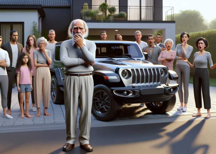 Un octogénaire souffrant de démence acquiert un Jeep à plus de 70 000€ sans permis : les proches perplexes