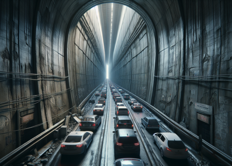 Un tunnel étroit de 1,31 mètre perturbe la circulation et cause des dommages fréquents aux véhicules : quand un raccourci devient un véritable casse-tête