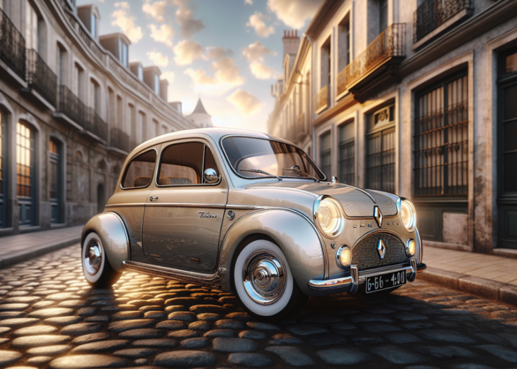 Une Twingo métamorphosée en voiture de luxe vintage réapparaît : son charme intact