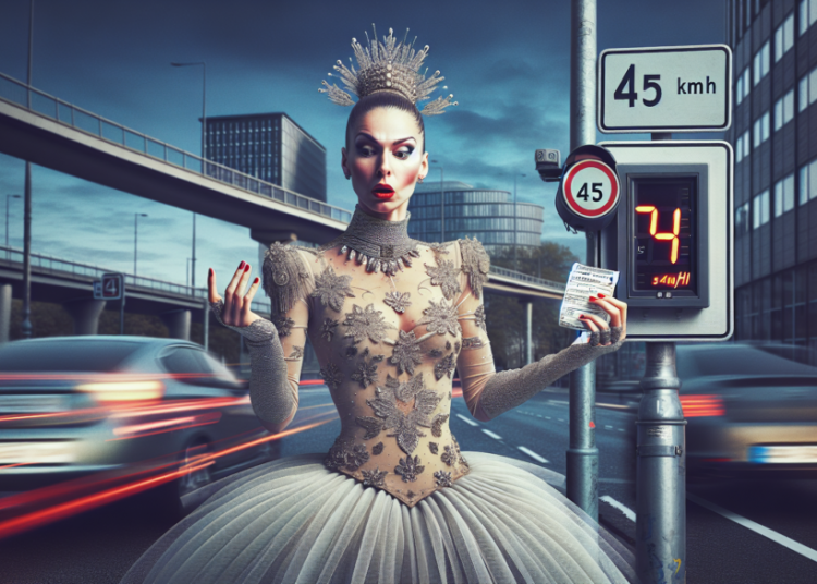 Une danseuse célèbre pensait dépenser 45 €… elle se retrouve à devoir 1875 € pour avoir dépassé de 6 km/h