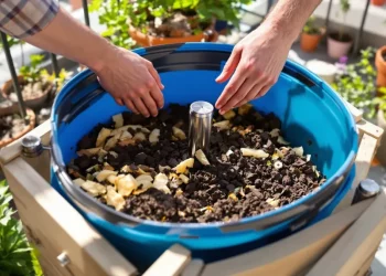 Comment construire un composteur rotatif avec des bidons plastique récupérés