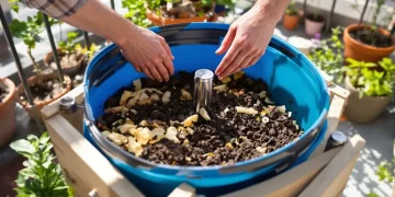 Comment construire un composteur rotatif avec des bidons plastique récupérés