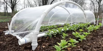 Comment construire une serre tunnel démontable avec des matériaux récupérés : guide complet pour débutants