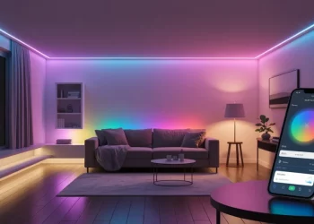 Comment créer un éclairage d’ambiance connecté avec ruban LED : guide complet