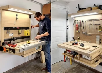 Comment fabriquer un établi pliant multifonctions pour petit atelier : guide complet