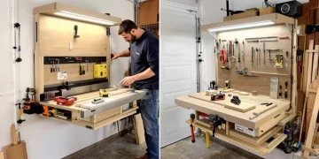 Comment fabriquer un établi pliant multifonctions pour petit atelier : guide complet