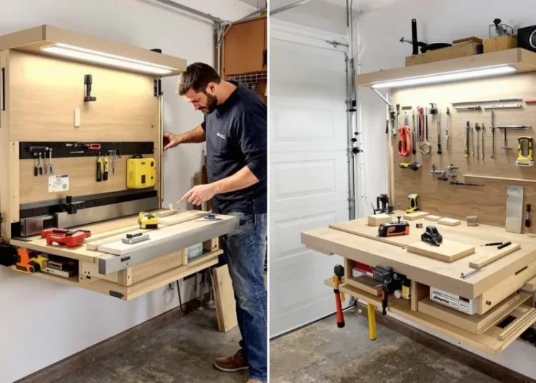 Comment fabriquer un établi pliant multifonctions pour petit atelier : guide complet