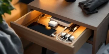 Comment fabriquer une station de recharge cachée dans un meuble : guide complet
