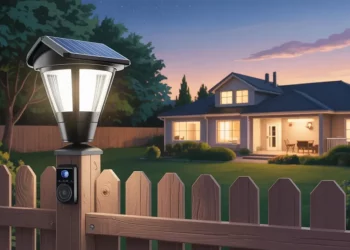 Comment installer un éclairage solaire de sécurité avec détection périmétrique