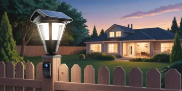 Comment installer un éclairage solaire de sécurité avec détection périmétrique