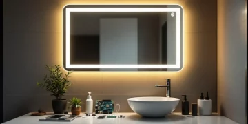 Fabriquer un miroir LED intelligent avec détecteur de mouvement : guide complet