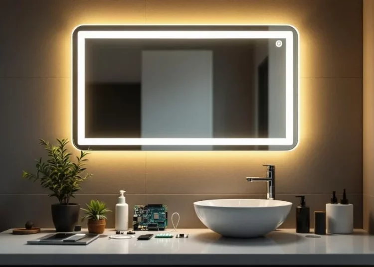 Fabriquer un miroir LED intelligent avec détecteur de mouvement : guide complet