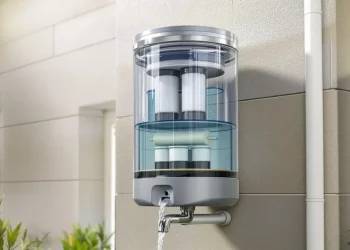 Fabriquer un récupérateur d’eau de pluie design avec système filtrant