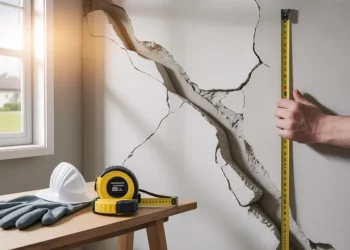 Réparer une fissure dans un mur porteur : quand intervenir soi-même et quand faire appel à un professionnel