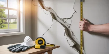 Réparer une fissure dans un mur porteur : quand intervenir soi-même et quand faire appel à un professionnel