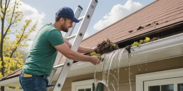 Réparer une gouttière qui déborde : 4 causes principales et solutions efficaces