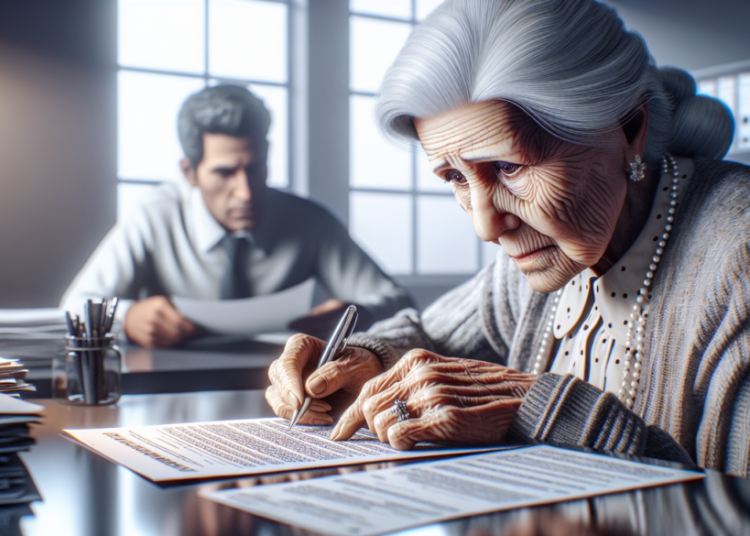 À 86 ans, une erreur d’une lettre dans son contrat entraîne pour elle une accusation de conduite sans assurance