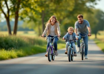 À partir de quel âge peut-on faire du vélo en famille sur route ?