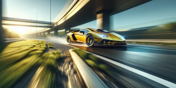 À plus de 200 km/h au volant d’une Lamborghini : la course folle se termine sur le bas-côté