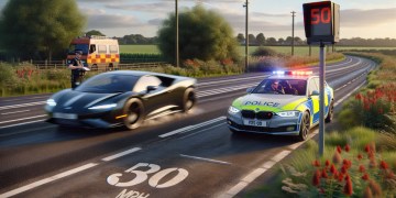 Contrôle express : flashé à une vitesse excessive sur une route à 80 km/h, interpellation immédiate