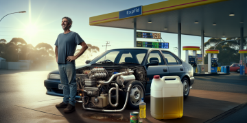 Face à la montée des prix des carburants, un Australien transforme sa voiture pour fonctionner à l’huile de friture