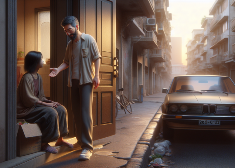 Il accueille une femme sans-abri chez lui… et finit par s’installer dans sa voiture