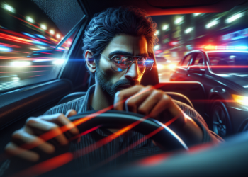 Récidiviste pris en excès de vitesse tente de fuir l’identité, mais ses lunettes trahissent sa supercherie