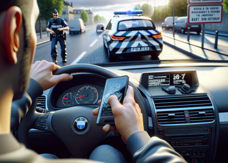 Téléphone au volant : quatre départements instaurent la suspension immédiate du permis dès le 1er mai 2026