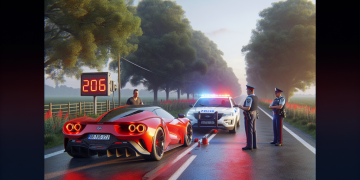 Un conducteur de McLaren flashé à 206 km/h sur une route limitée à 90 : permis immédiatement retiré et voiture saisie par les forces de l’ordre