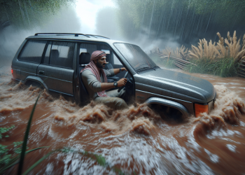 Un conducteur termine sa route dans une rivière et vit l’horreur : « J’ai cru que j’allais me noyer »