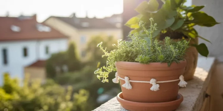 Arrosage automatique par capillarité : système DIY pour jardinières de balcon