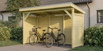 Comment construire un abri à vélos sécurisé en bois : guide complet étape par étape