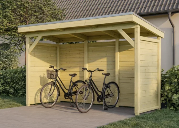 Comment construire un abri à vélos sécurisé en bois : guide complet étape par étape