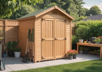 Comment construire un abri de jardin modulaire en bois sans fondations : guide complet
