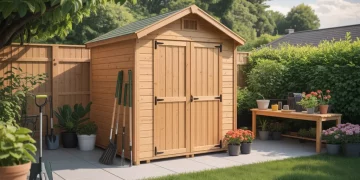 Comment construire un abri de jardin modulaire en bois sans fondations : guide complet