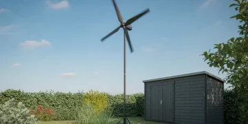Comment construire une mini-éolienne verticale de 300W pour alimenter son abri de jardin