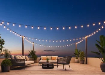 Comment créer un éclairage de terrasse solaire autonome : guide complet