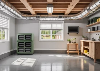 Comment créer un système de ventilation naturelle pour cave ou garage humide