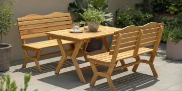 Comment fabriquer un banc de jardin convertible en table avec dossier rabattable