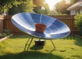 Comment fabriquer un four solaire parabolique avec une antenne satellite recyclée
