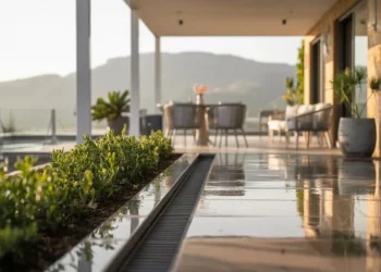 Comment installer un système d’évacuation d’eau automatique pour terrasse couverte