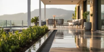 Comment installer un système d’évacuation d’eau automatique pour terrasse couverte