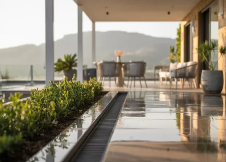 Comment installer un système d’évacuation d’eau automatique pour terrasse couverte