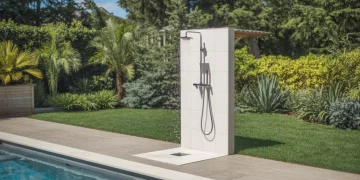 Comment installer une douche extérieure temporaire pour piscine hors-sol