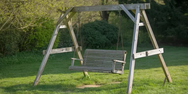 Comment réparer une balançoire de jardin qui grince après l’hiver